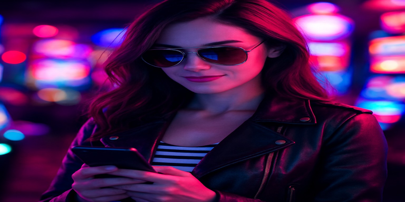 একজন নারী অ্যাভিয়েটর গেমটি উপভোগ করছেন